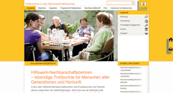 Desktop Screenshot of nachbarschaftszentren.at